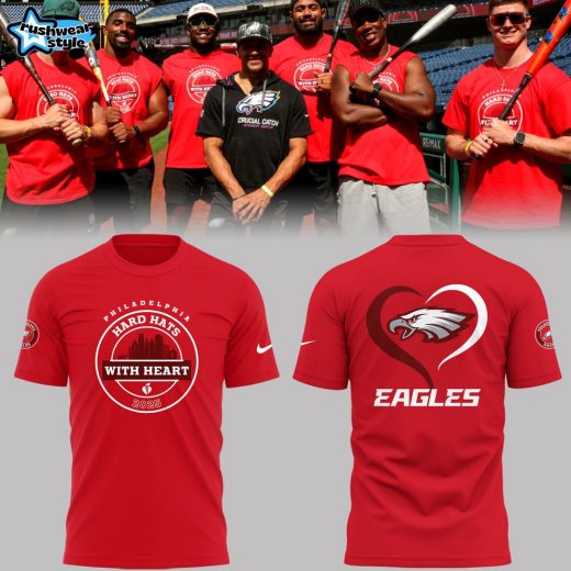Philadelphia Eagles “Hard Hats With Heart 2025” Shirt
