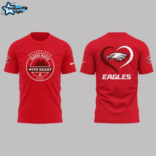 Philadelphia Eagles “Hard Hats With Heart 2025” Shirt