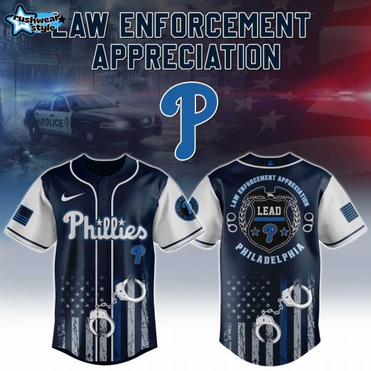 Philadelphia Phillies MLB x Law Enforcement Appreciation 2025 Jersey