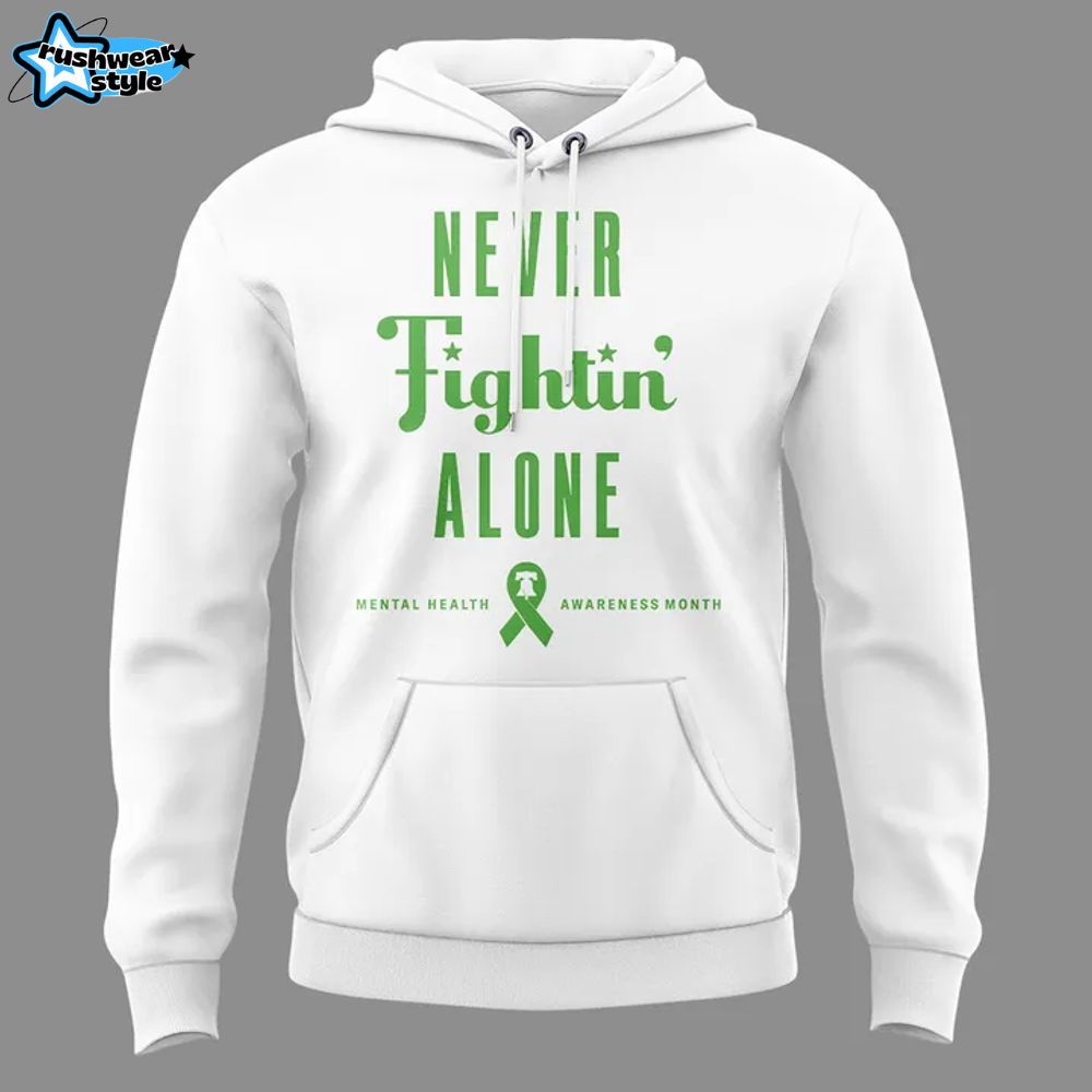 Philadelphia Phillies "You Are Never Fightin' Alone" Special Edition 2025 Hoodie Philadelphia Phillies "You Are Never Fightin' Alone" Special Edition 2025 Hoodie