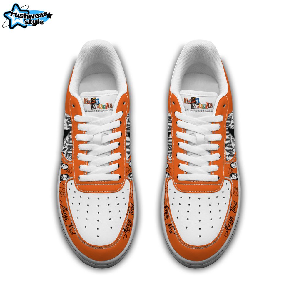 Post Malone "If Y'all Weren't Here, I'd Be Crying" Tour Air Force 1 Sneaker Post Malone "If Y'all Weren't Here, I'd Be Crying" Tour Air Force 1 Sneaker