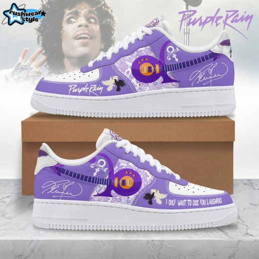 Prince “Purple Rain” 2025 Air Force 1 Sneakers