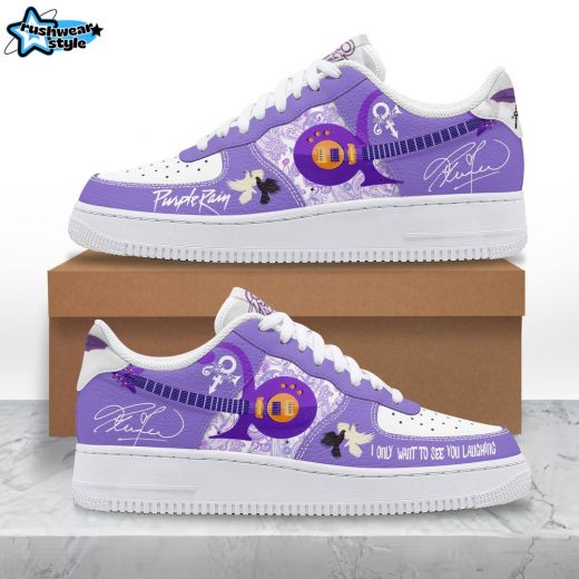 Prince “Purple Rain” 2025 Air Force 1 Sneakers