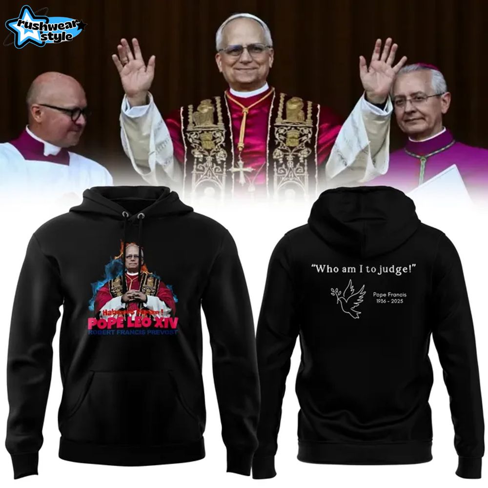 Robert Francis Prevost Pope Leo XIV Black Special Hoodie Robert Francis Prevost Pope Leo XIV Black Special Hoodie