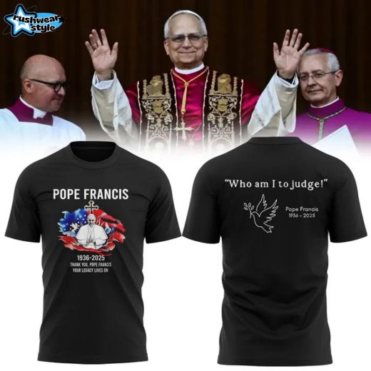 Robert Francis Prevost Pope Leo XIV Black Special Tee