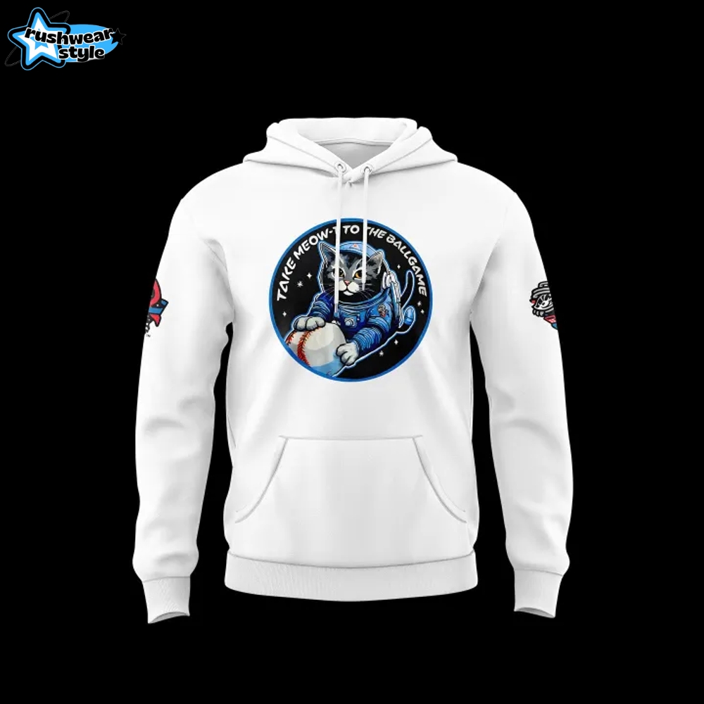 Rocket City Trash Pandas x Cat Night 2025 Hoodie, Cap Rocket City Trash Pandas x Cat Night 2025 Hoodie, Cap