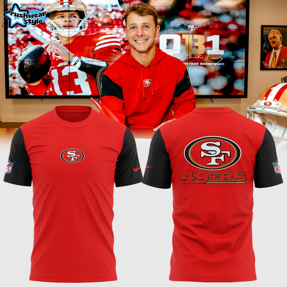 San Francisco 49ers New 2025 Red Shirt San Francisco 49ers New 2025 Red Shirt