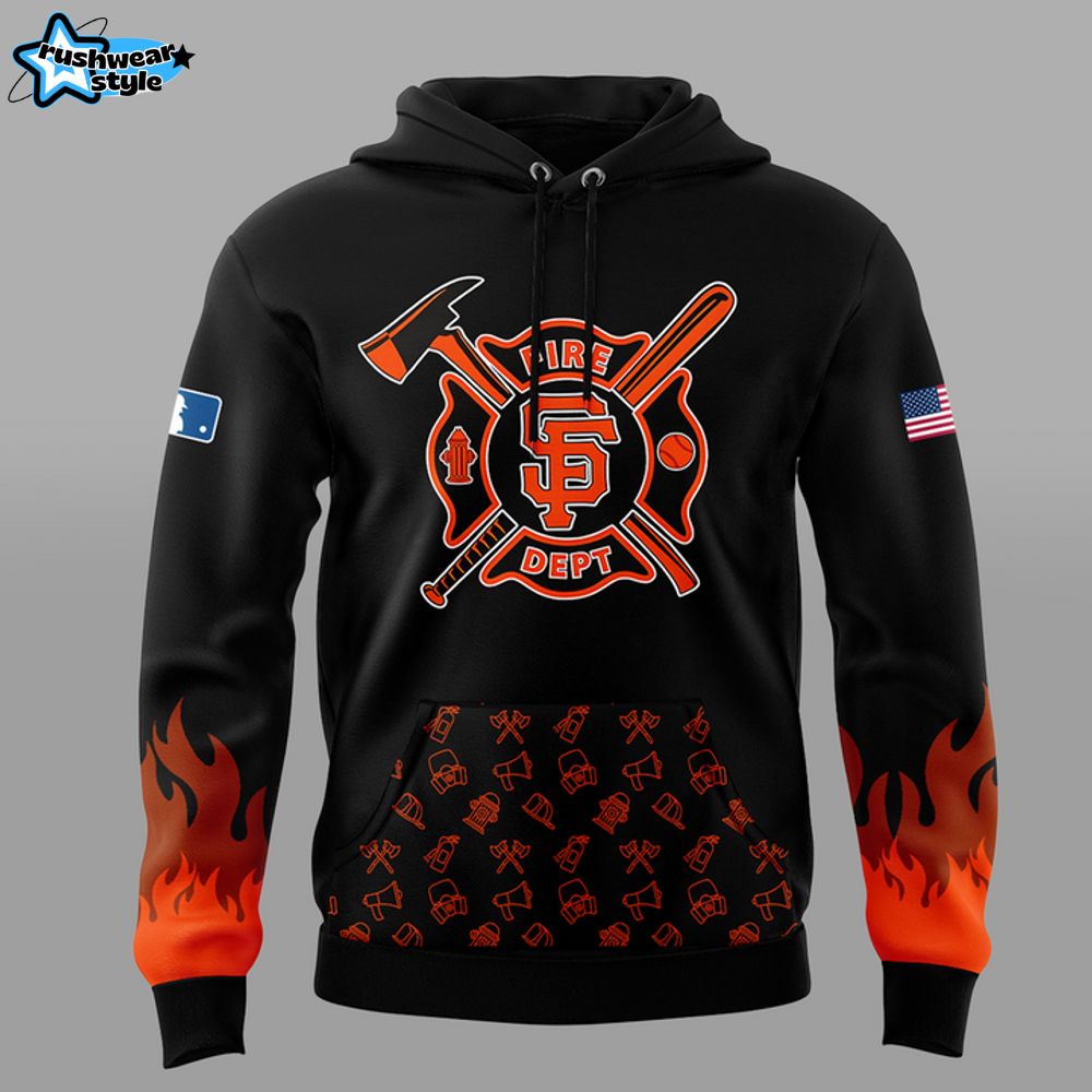 San Francisco Giants Firefighter Appreciation Night Hoodie San Francisco Giants Firefighter Appreciation Night Hoodie