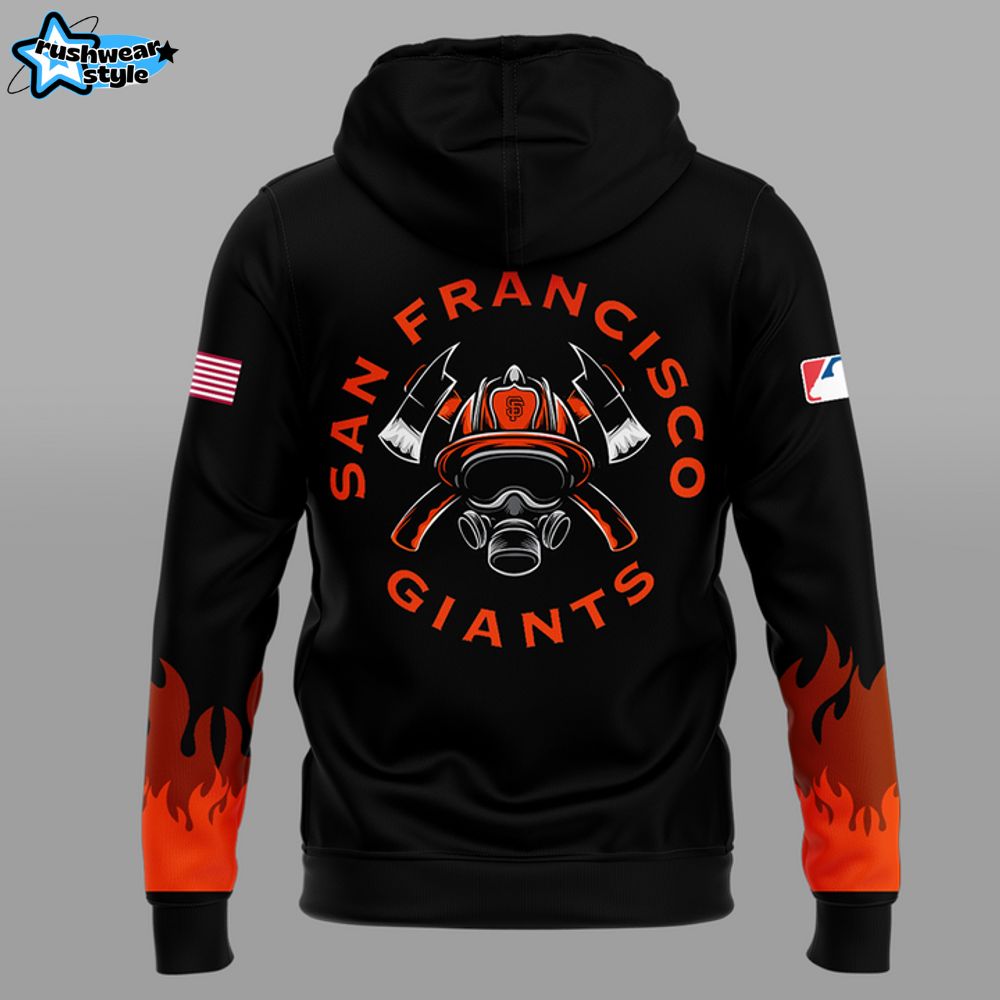 San Francisco Giants Firefighter Appreciation Night Hoodie San Francisco Giants Firefighter Appreciation Night Hoodie