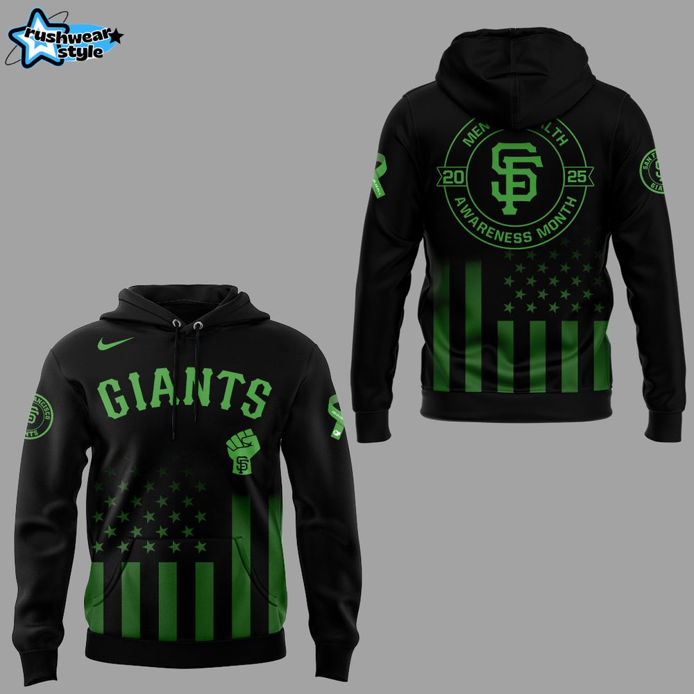 San Francisco Giants x Mental Health Awareness Month 2025 Hoodie San Francisco Giants x Mental Health Awareness Month 2025 Hoodie