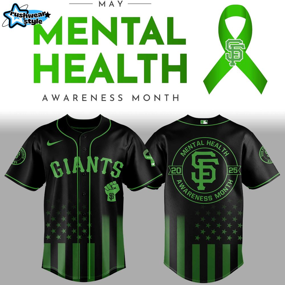 San Francisco Giants x Mental Health Awareness Month 2025 Jersey San Francisco Giants x Mental Health Awareness Month 2025 Jersey