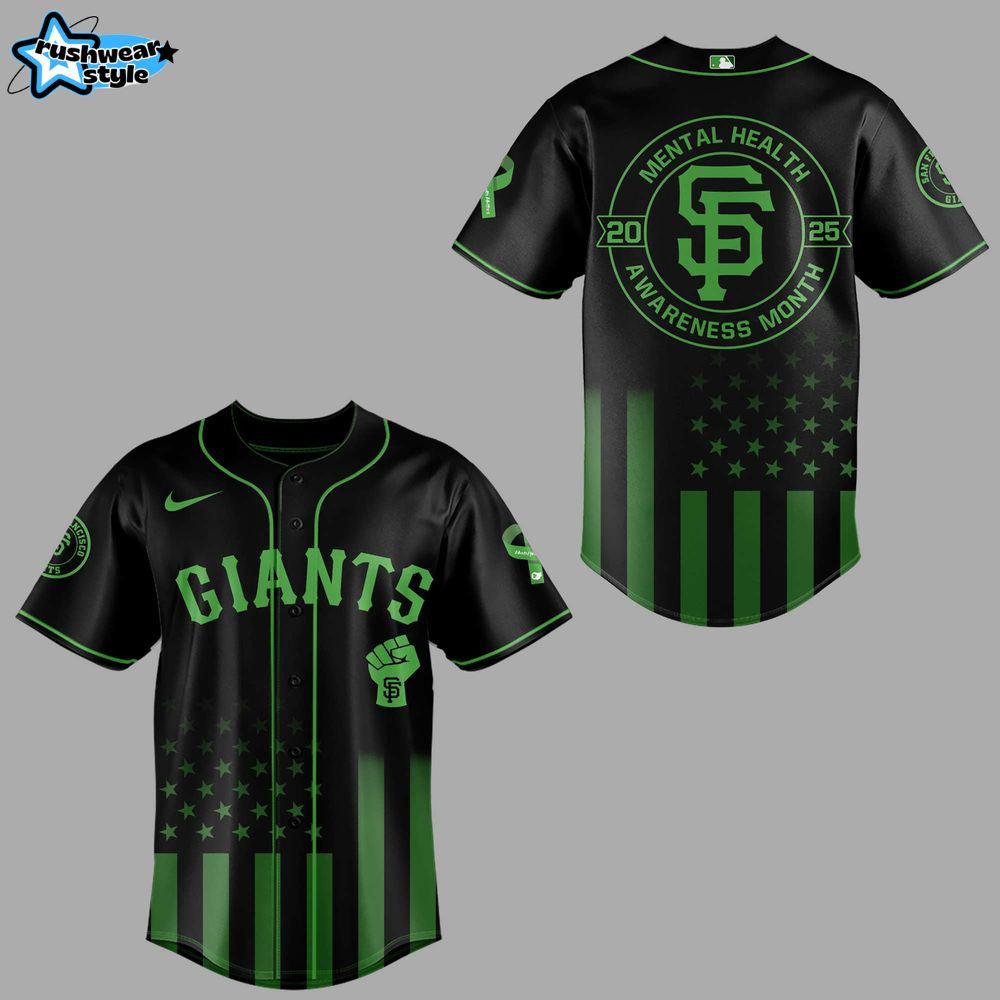 San Francisco Giants x Mental Health Awareness Month 2025 Jersey San Francisco Giants x Mental Health Awareness Month 2025 Jersey