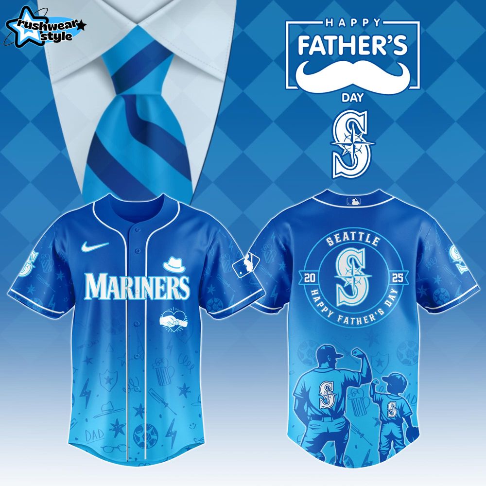 Seattle Mariners Special Father’s Day Limited Edition Jersey Seattle Mariners Special Father’s Day Limited Edition Jersey