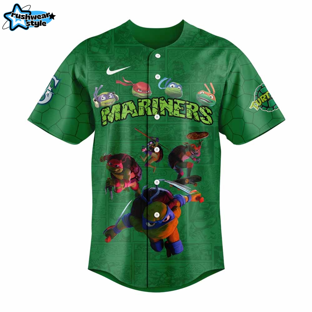 Seattle Mariners Teenage Mutant Ninja Turtles Jersey Seattle Mariners Teenage Mutant Ninja Turtles Jersey