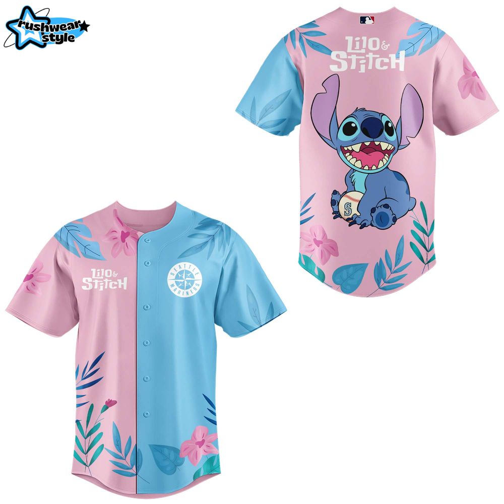 Seattle Mariners x Lilo & Stitch Night Limited Edition Jersey Seattle Mariners x Lilo & Stitch Night Limited Edition Jersey