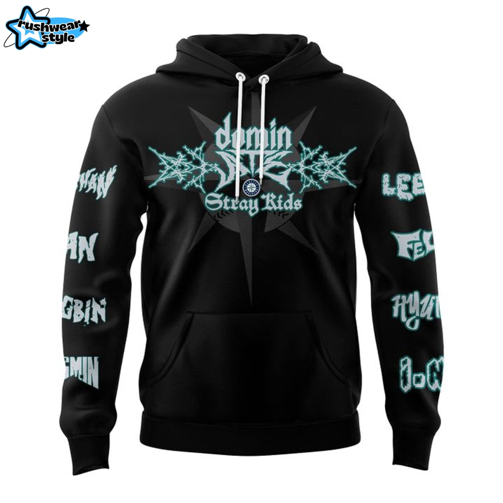 Seattle Mariners x Stray Kids 2025 Tour Hoodie Seattle Mariners x Stray Kids 2025 Tour Hoodie