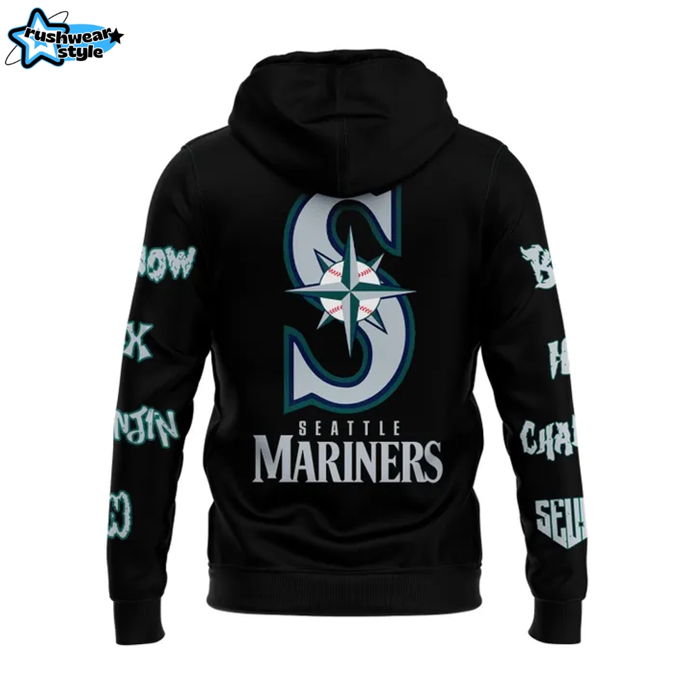 Seattle Mariners x Stray Kids 2025 Tour Hoodie Seattle Mariners x Stray Kids 2025 Tour Hoodie