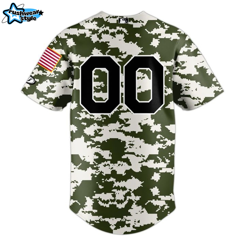 Somerset Patriots 2025 Military Appreciation Night Personalized Baseball Jersey Somerset Patriots 2025 Military Appreciation Night Personalized Baseball Jersey