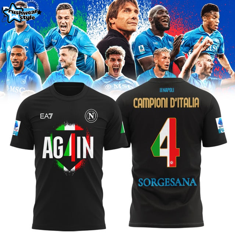 Ssc Napoli Campione D’italia 2025 Shirt Ssc Napoli Campione D’italia 2025 Shirt