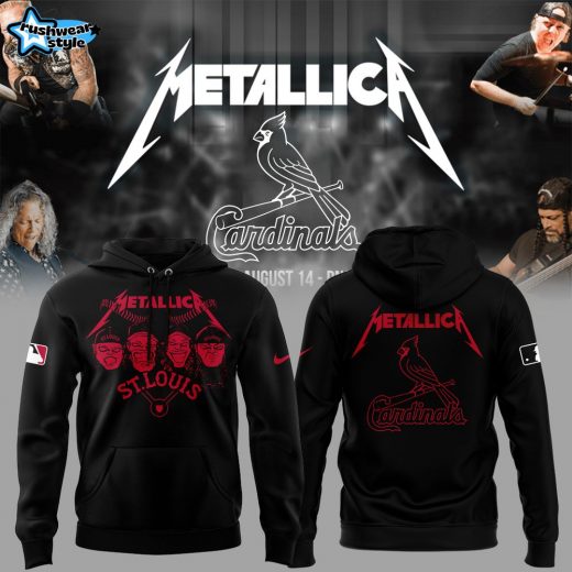 St. Louis Cardinals x Metallica Night Special Hoodie