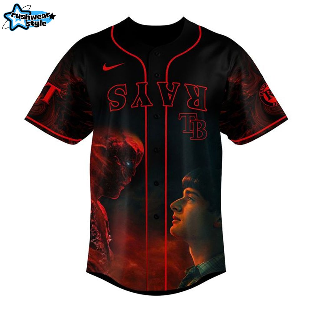 Tampa Bay Rays Special 2025 Stranger Things Baseball Jersey Tampa Bay Rays Special 2025 Stranger Things Baseball Jersey