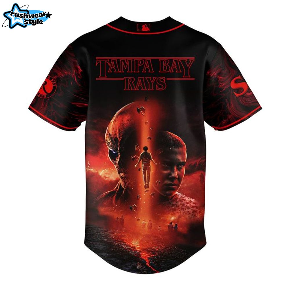 Tampa Bay Rays Special 2025 Stranger Things Baseball Jersey Tampa Bay Rays Special 2025 Stranger Things Baseball Jersey