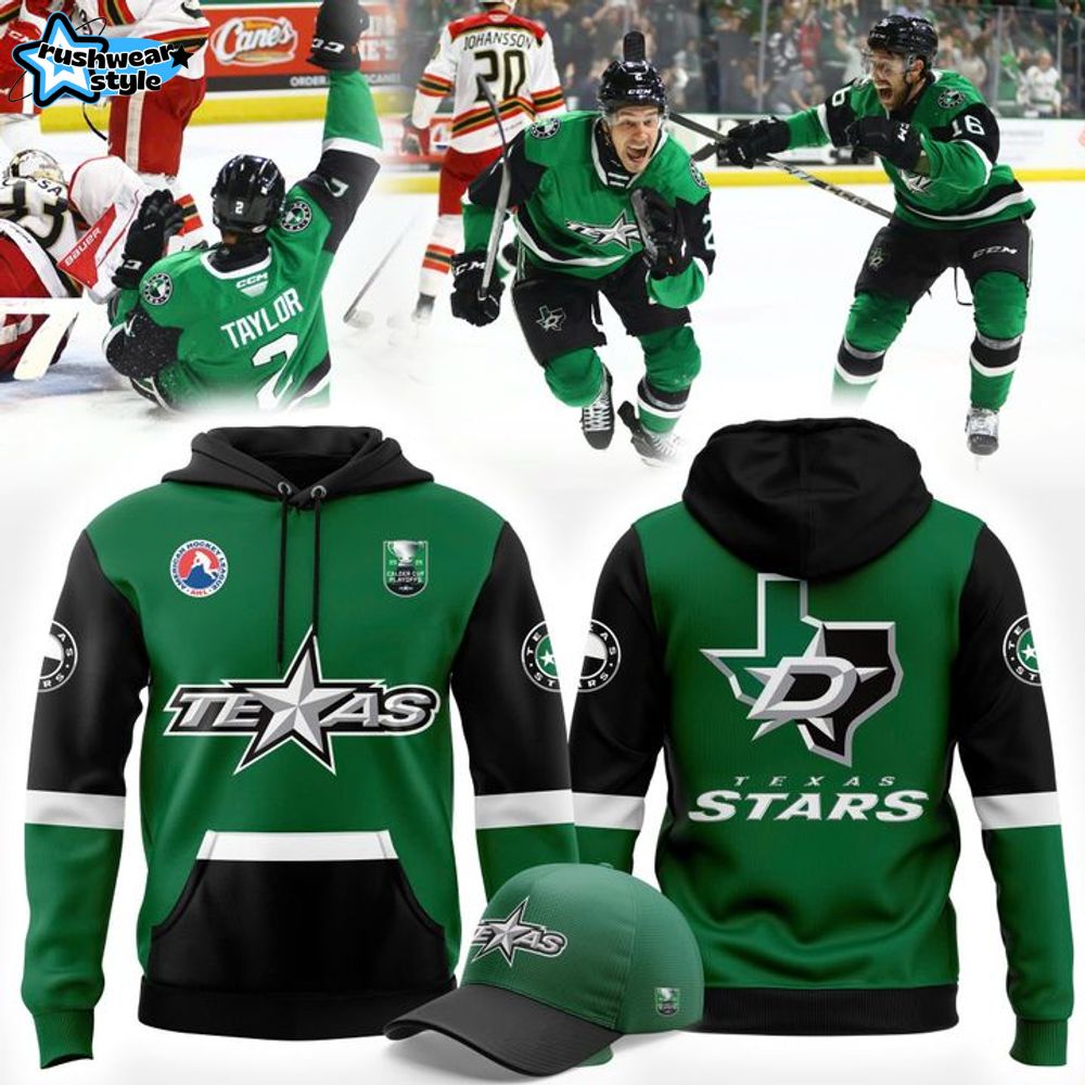Texas Stars 2025 AHL Playoff Hoodie Texas Stars 2025 AHL Playoff Hoodie