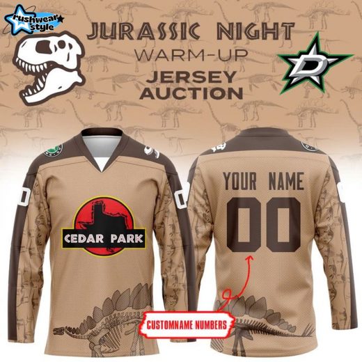 Texas Stars Jurassic Night Hockey Jersey