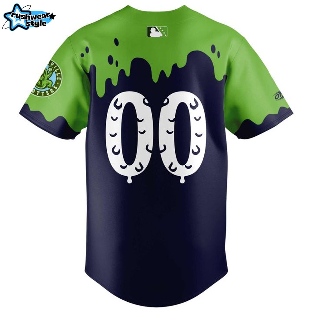 The Asheville Tourists Snot Otters Replica Jersey The Asheville Tourists Snot Otters Replica Jersey