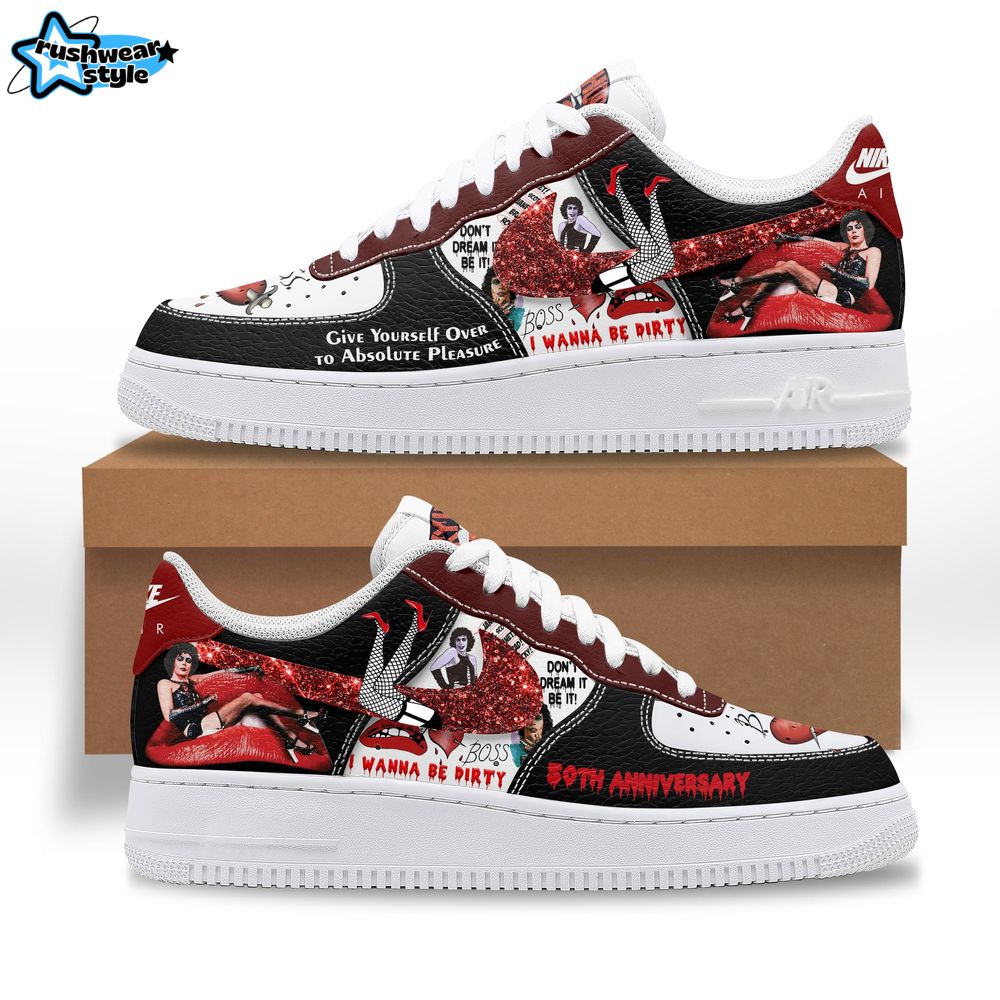 "The Rocky Horror Picture Show" 50TH ANNIVERSARY Air Force 1 Sneakers "The Rocky Horror Picture Show" 50TH ANNIVERSARY Air Force 1 Sneakers