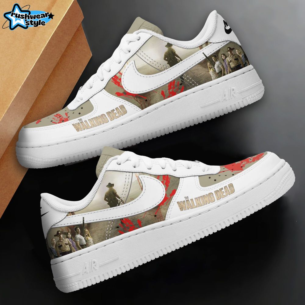 The Walking Dead Air Force 1 Sneaker The Walking Dead Air Force 1 Sneaker