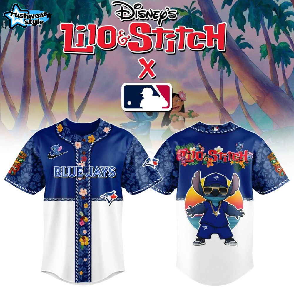 Toronto Blue Jays MLB x Lilo & Stitch Jersey Toronto Blue Jays MLB x Lilo & Stitch Jersey