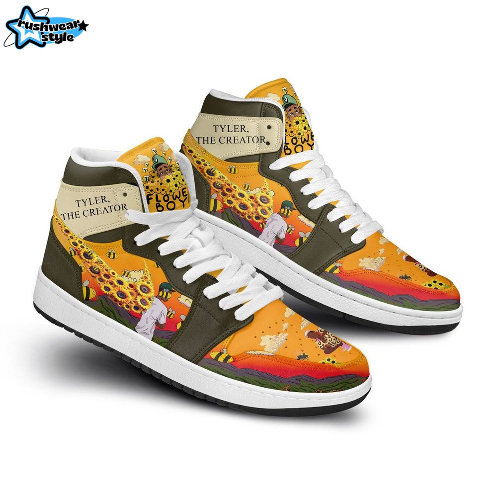 Tyler the Creator Air Jordan 1 Sneaker Tyler the Creator Air Jordan 1 Sneaker