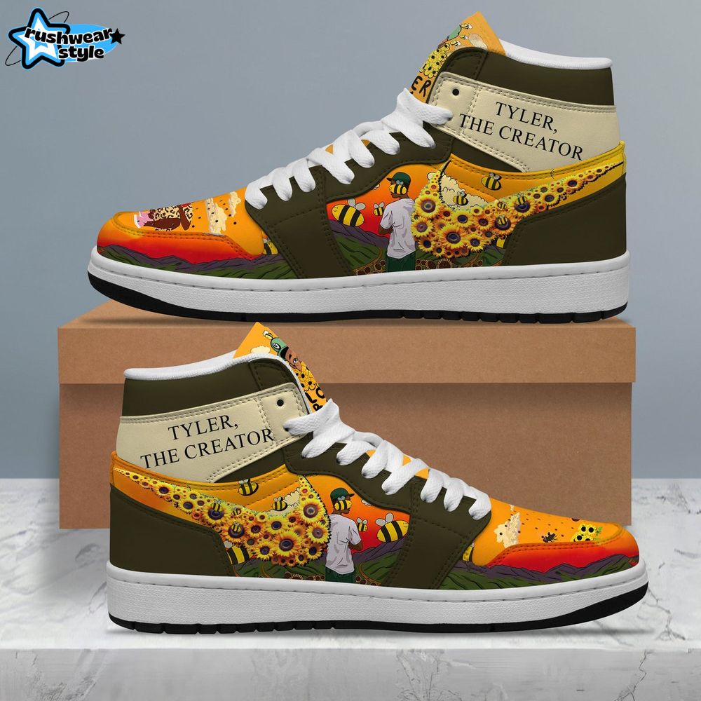 Tyler the Creator Air Jordan 1 Sneaker Tyler the Creator Air Jordan 1 Sneaker