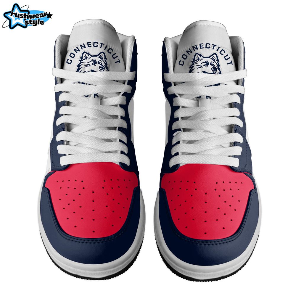 UConn Huskies Basketball Team Air Jordan 1 Sneaker UConn Huskies Basketball Team Air Jordan 1 Sneaker