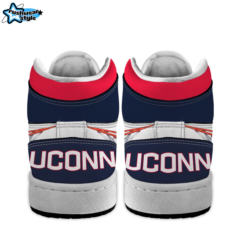 UConn Huskies Basketball Team Air Jordan 1 Sneaker UConn Huskies Basketball Team Air Jordan 1 Sneaker