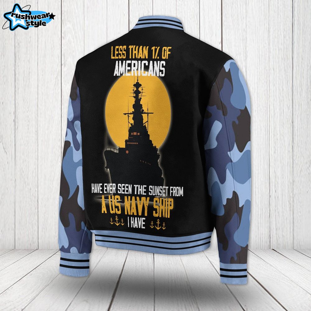 US Navy Special Camo Baseball Jacket US Navy Special Camo Baseball Jacket