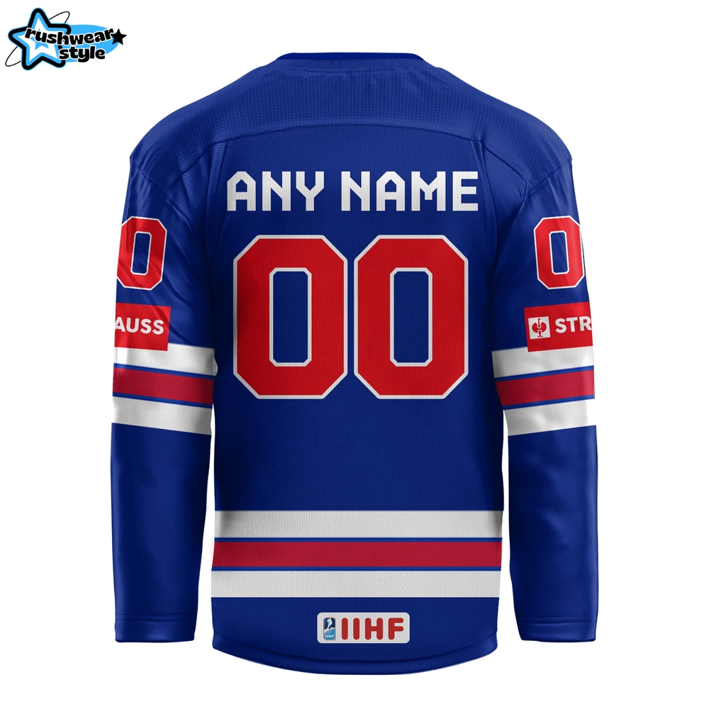 USA Ice Hockey IIHF World Champions 2025 Hockey Jersey USA Ice Hockey IIHF World Champions 2025 Hockey Jersey