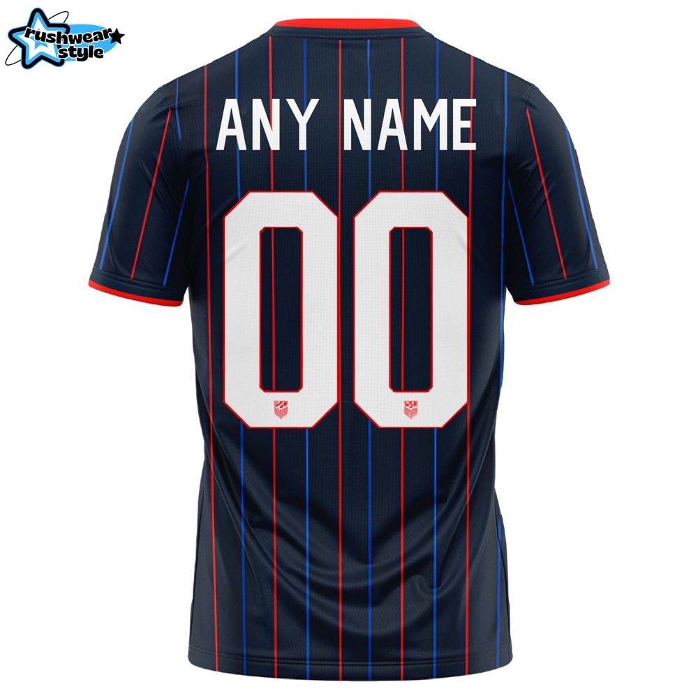 USA Soccer Heartbeat Away Stadium Special New 2025 Jersey USA Soccer Heartbeat Away Stadium Special New 2025 Jersey