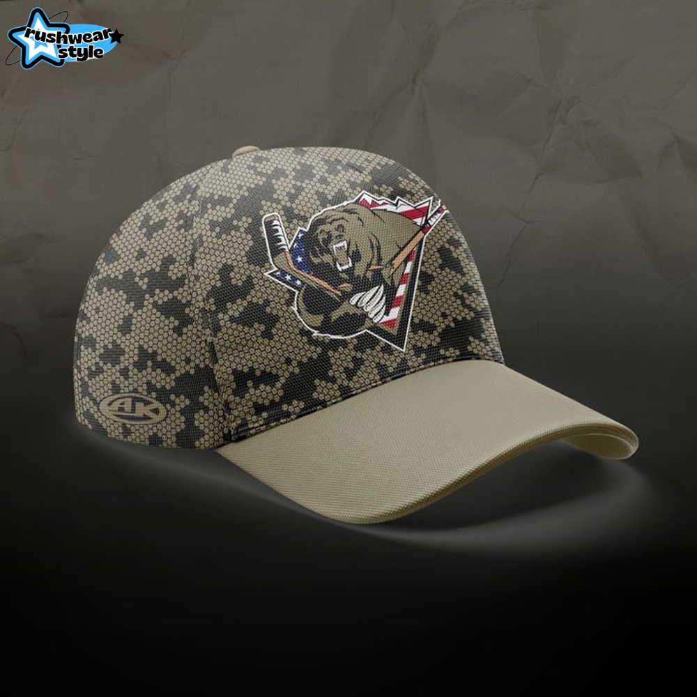 Utah Grizzlies x Military Memorial Day 2025 Hoodie Set Utah Grizzlies x Military Memorial Day 2025 Hoodie Set