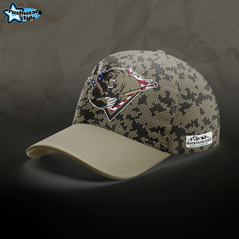 Utah Grizzlies x Military Memorial Day 2025 Hoodie Set Utah Grizzlies x Military Memorial Day 2025 Hoodie Set