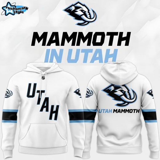 Utah Mammoth Future 2025 Limited Edition White Hoodie Set