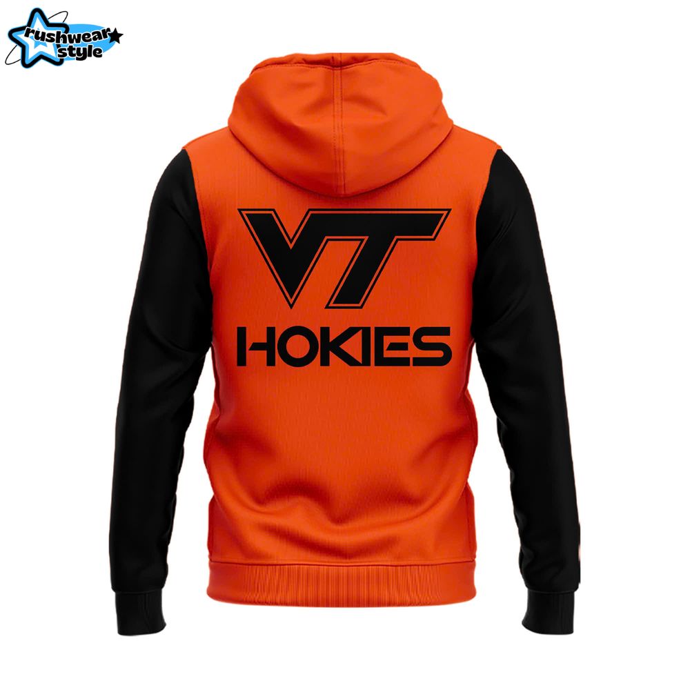 Virginia Tech Hokies Special New Orange Black Hoodie Virginia Tech Hokies Special New Orange Black Hoodie