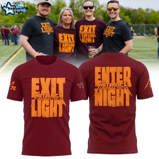 Virginia Tech Hokies x Metallica Special Edition  T-Shirt