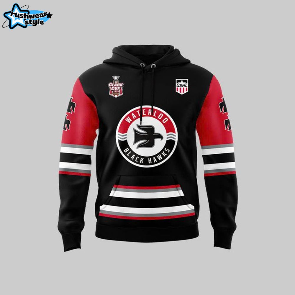 Waterloo Black Hawks Limited Edition 2025 Hoodie Set Waterloo Black Hawks Limited Edition 2025 Hoodie Set