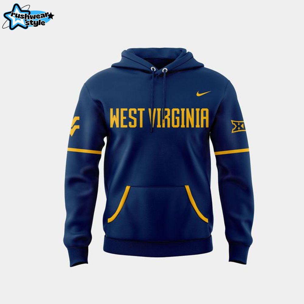 West Virginia Mountaineers Baseball BIG 12 Regular Season Champions Hoodie West Virginia Mountaineers Baseball BIG 12 Regular Season Champions Hoodie