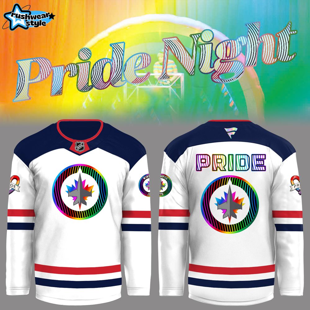 Winnipeg Jets X Pride Night Special Edition Hockey Jersey Winnipeg Jets X Pride Night Special Edition Hockey Jersey