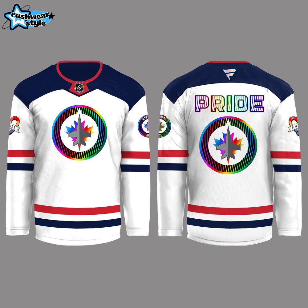 Winnipeg Jets X Pride Night Special Edition Hockey Jersey Winnipeg Jets X Pride Night Special Edition Hockey Jersey