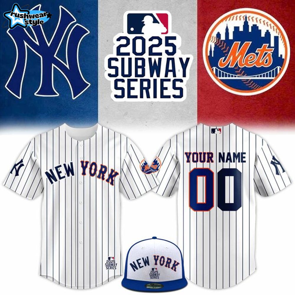 Yankees x Mets 2025 Subway Series Custom Jersey Yankees x Mets 2025 Subway Series Custom Jersey