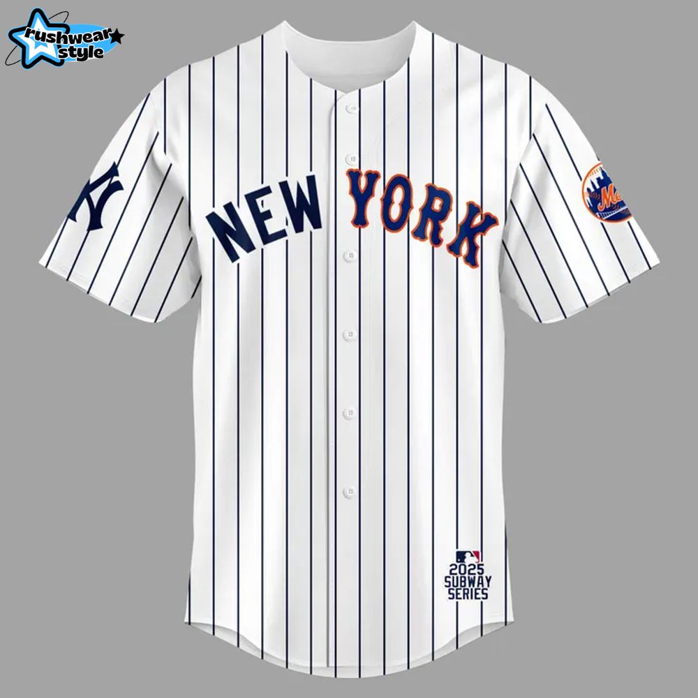 Yankees x Mets 2025 Subway Series Custom Jersey Yankees x Mets 2025 Subway Series Custom Jersey